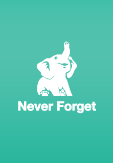 Never Forget App.